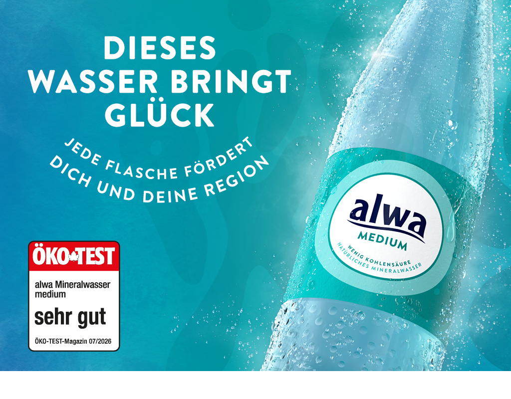 alwa - Dieses Wasser bringt Glück