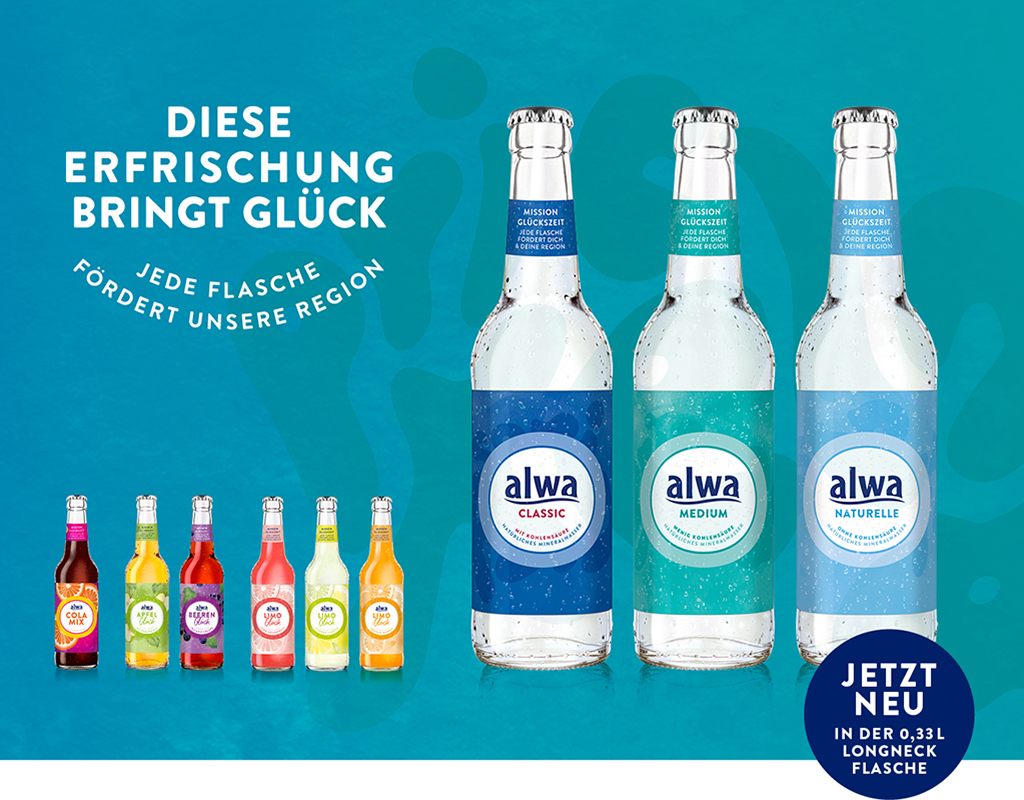 alwa - Dieses Wasser bringt Glück