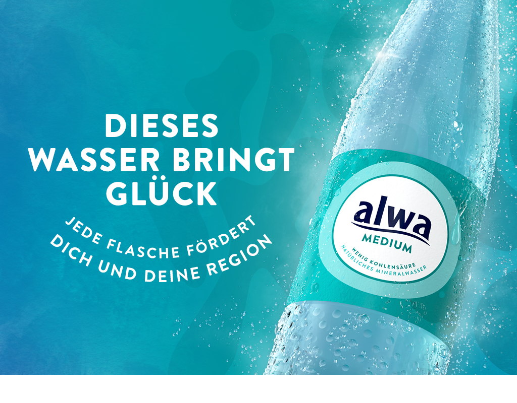 alwa - Dieses Wasser bringt Glück