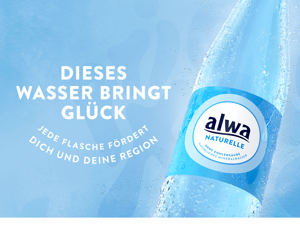 alwa - Dieses Wasser bringt Glück