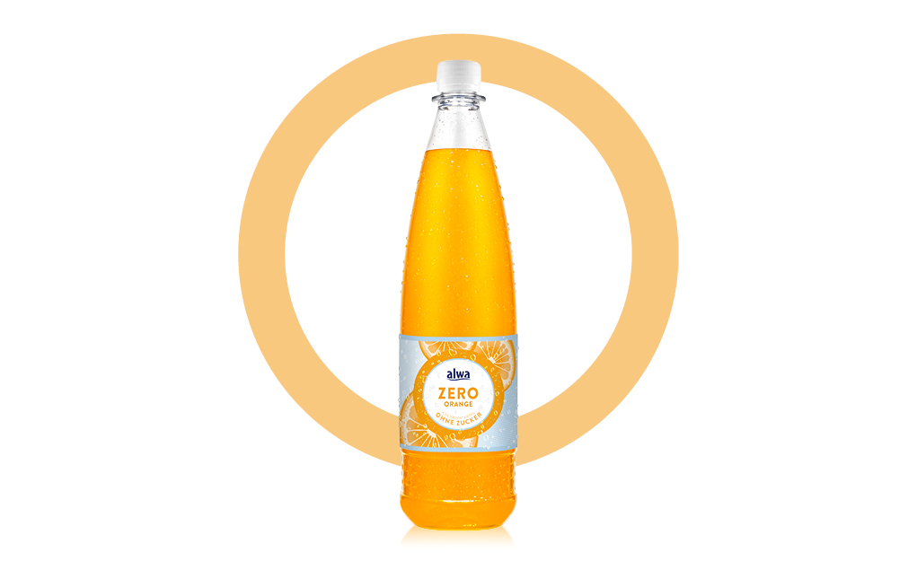 Flasche alwa Zero Orange