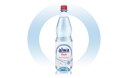 Flasche alwa Mineralwasser Classic