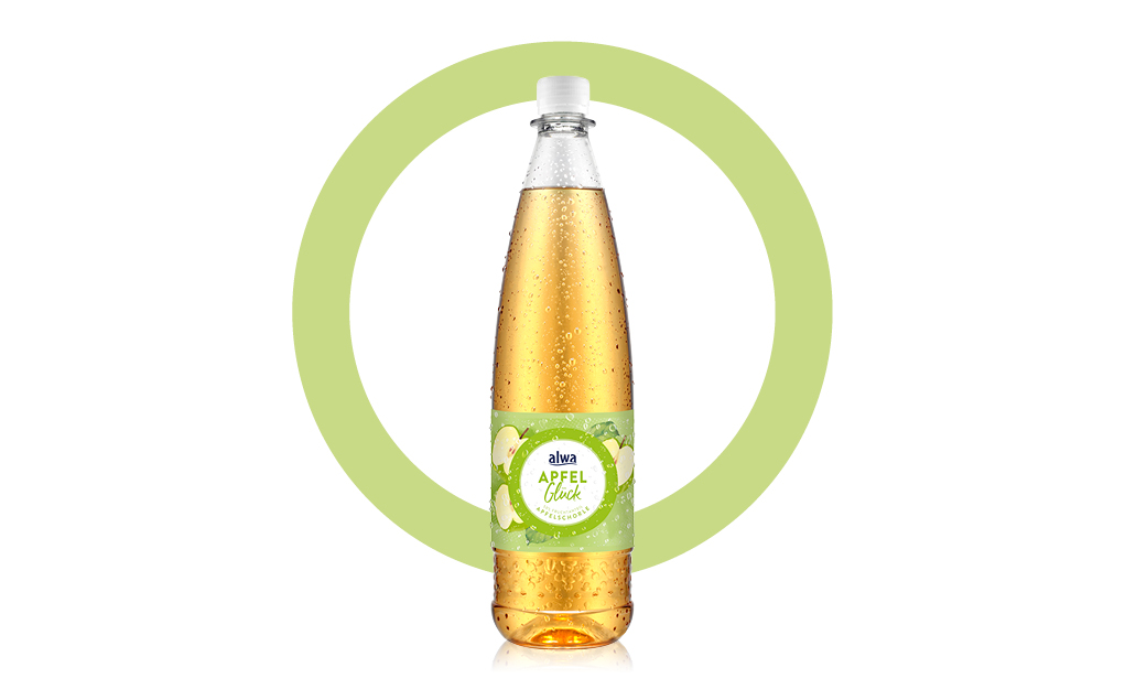 Flasche alwa Apfelschorle