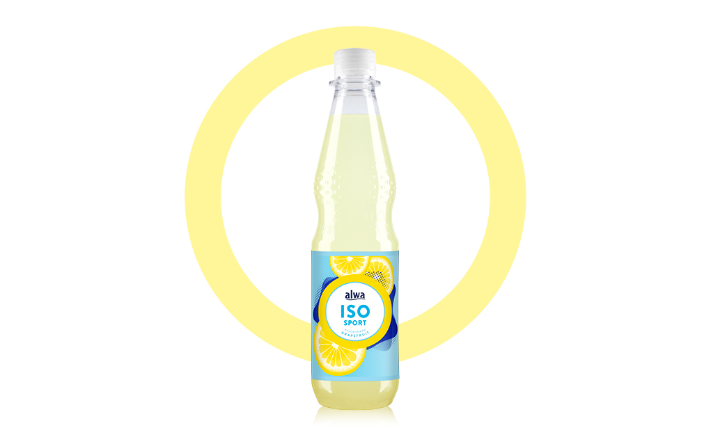 Flasche alwa ISO Spritzer Grapefruit